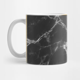 Black Marble Mug